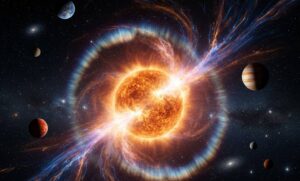 Прогноз магнітних бур на березень 2026: пік активності очікується 10 та 14 числа, Kp-індекс досягне рівня слабких бур.