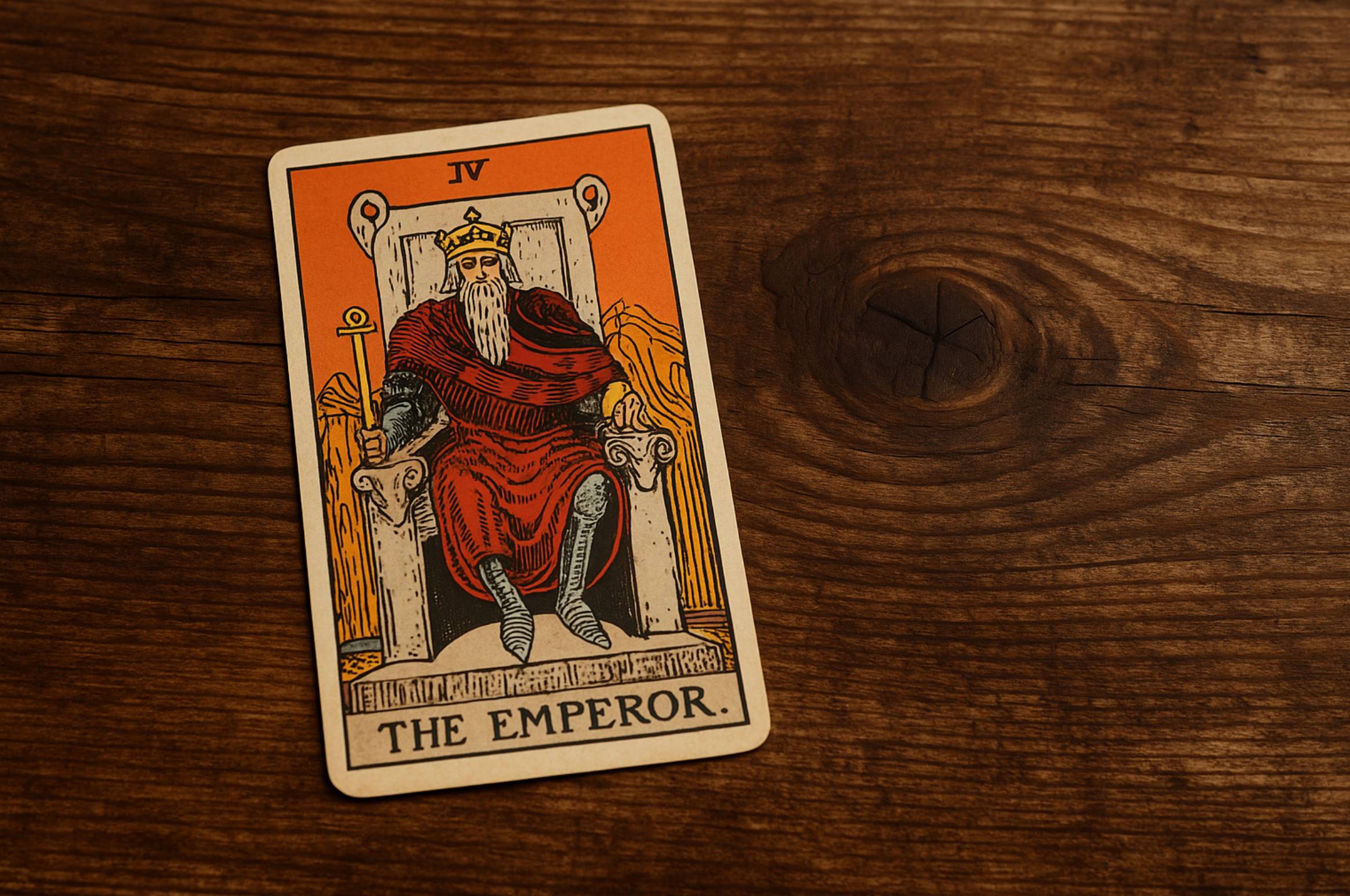 Дізнайтеся, що символізує карта “Імператор” у Таро: її значення, тлумачення в любові, роботі та духовному аспекті від професійних тарологів.