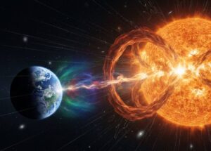 Прогноз магнітних бур на 12 квітня 2026 року: детальна геомагнітна активність за годинами, таблиця інтенсивності, небезпечні періоди дня та поради для метеочутливих людей.