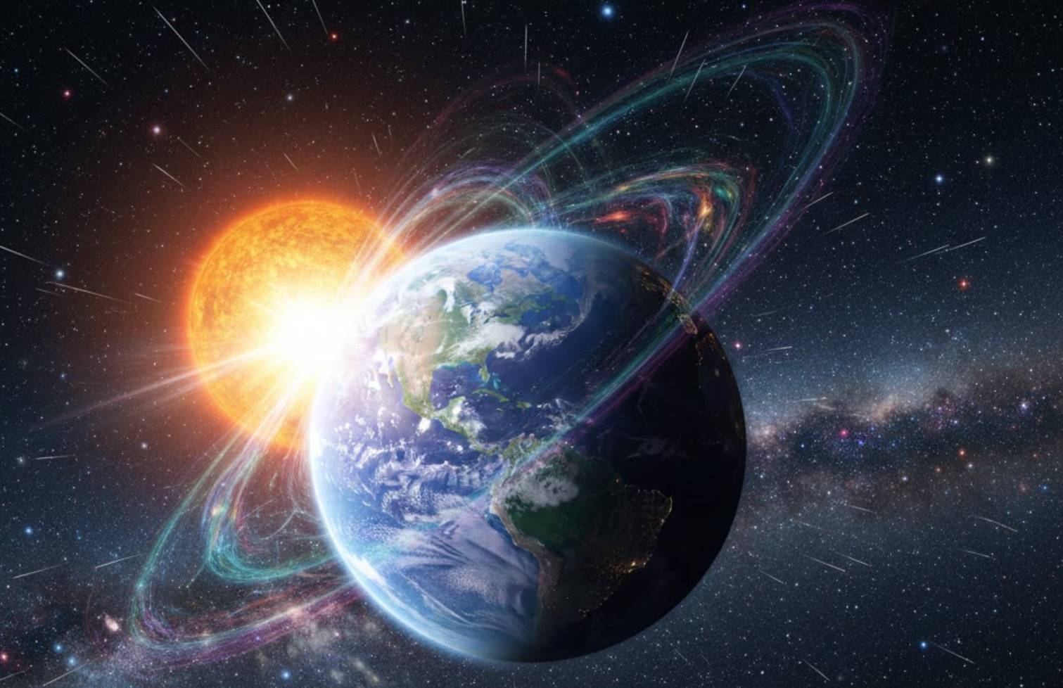 Прогноз магнітних бур на 5 квітня 2026 року: очікувана інтенсивність, таблиця активності по годинах, можливий вплив на метеозалежних людей і поради, як підготуватися до геомагнітних коливань.