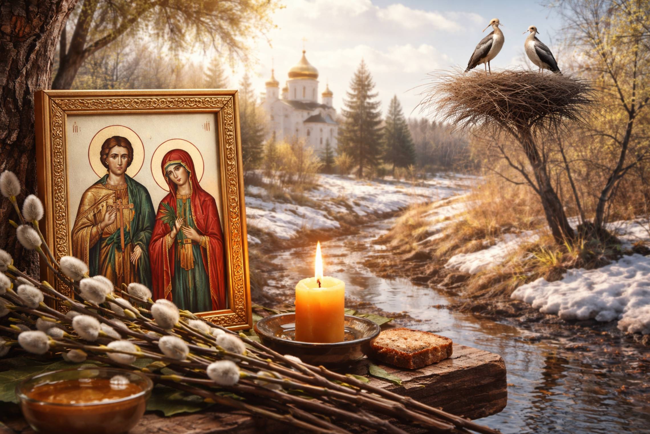 19 березня 2026 року в Україні вшановують святих мучеників Хризанта і Дарію. Дізнайтеся про церковне свято, прикмети, традиції дня, заборони та неофіційні міжнародні події.