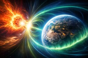 Прогноз магнітних бур на 16 квітня 2026 року: очікуваний Kp-індекс, таблиця активності за часом, поради для метеочутливих людей і пояснення впливу геомагнітних коливань.