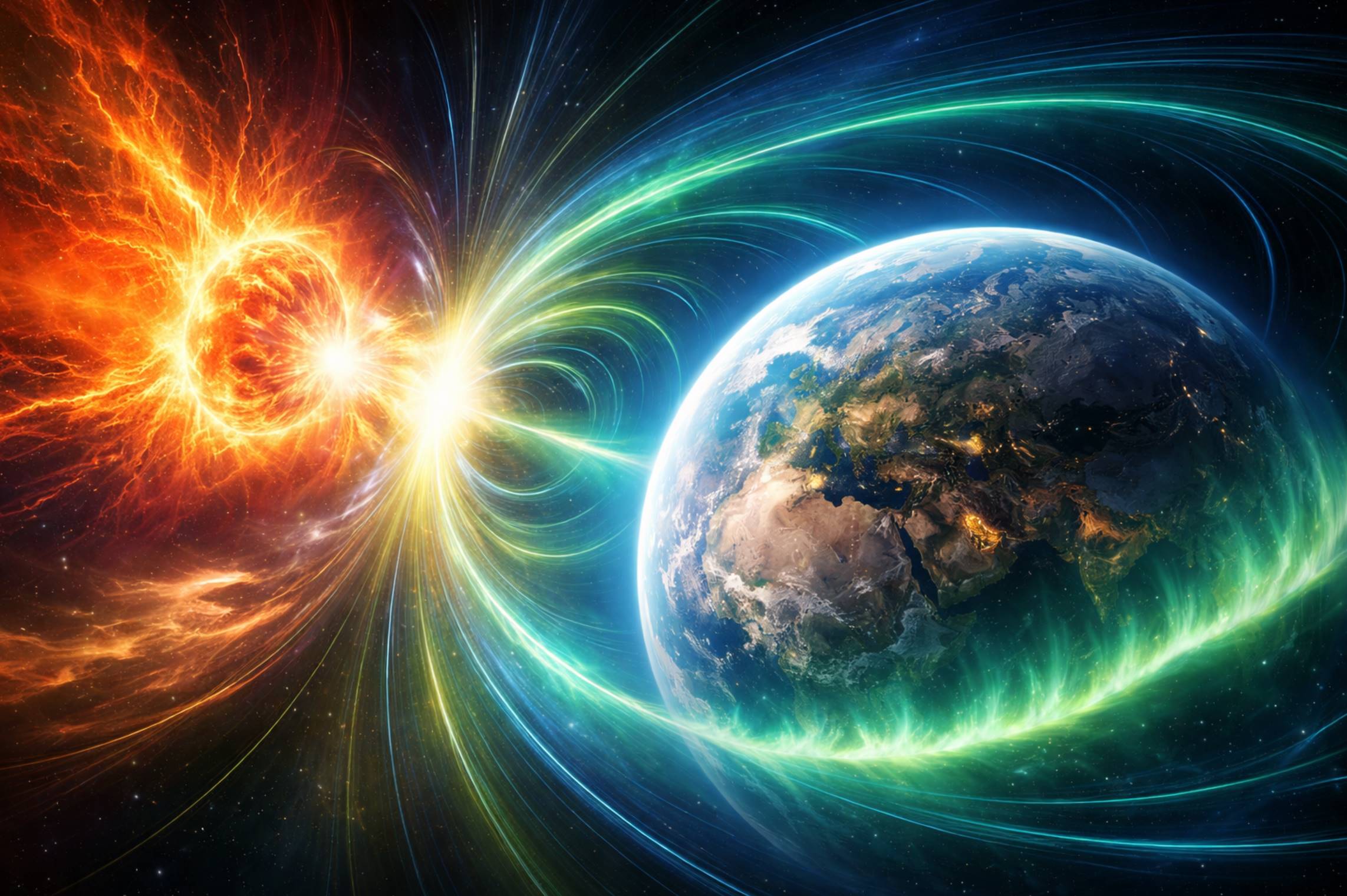 Прогноз магнітних бур на 16 квітня 2026 року: очікуваний Kp-індекс, таблиця активності за часом, поради для метеочутливих людей і пояснення впливу геомагнітних коливань.