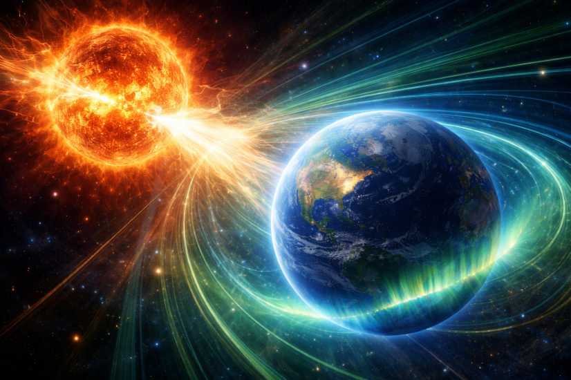 Прогноз магнітних бур на 18 квітня 2026 року: очікується геомагнітна активність до рівня G2. Дізнайтеся, коли буде пік бурі, якою буде інтенсивність за годинами та як підготуватися.
