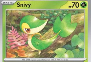 Snivy 004/088 POR — базова Pokémon TCG картка типу Grass із сету Perfect Order. Повний опис, характеристики, особливості атаки та актуальна ціна.