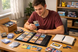 Як почати колекціонувати карти Pokémon TCG з нуля: бюджет, вибір наборів, купівля окремих карт, зберігання колекції та поради для новачків.