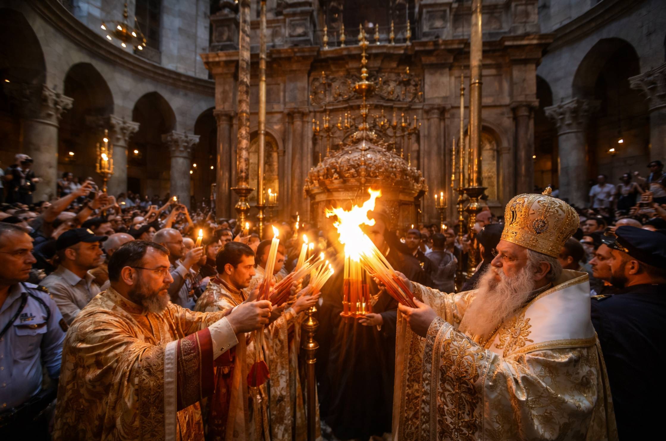 Сходження Благодатного вогню 2026 у Єрусалимі відбувається у закритому форматі через безпекові ризики. Коли дивитися онлайн-трансляцію і хто буде в храмі