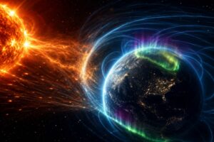 Прогноз магнітних бур на 14 червня 2026 року: таблиця активності за часом, очікуваний Kp-індекс, вплив на самопочуття та поради для метеочутливих людей.